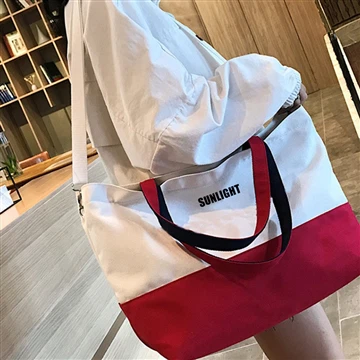 트렌드 두꺼운 캔버스 핸드백